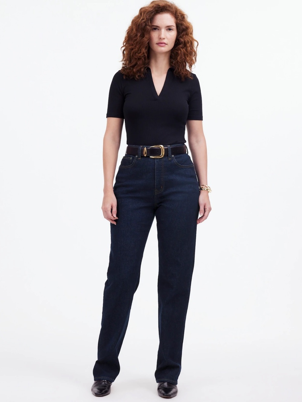 Madewell Curvy 90’s Straight Jeans in Norman Wash Size 26